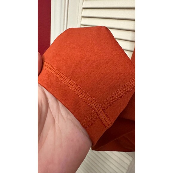 All In Motion sz XXL Sculpted Linear High Rise 7/8 Legging Orange 25" Inseam 06 - Picture 4 of 5
